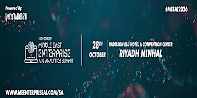 15th Middle East Enterprise AI & Analytics Summit