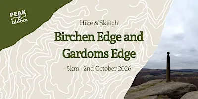 Birchen Edge - 'hike and sketch' | Peak District | Guided Hike