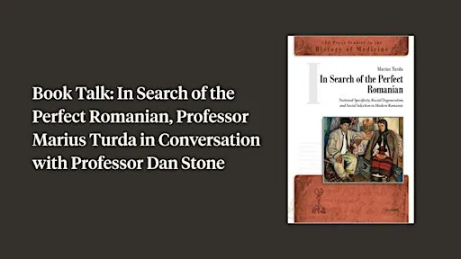 Book Talk: In Search of the Perfect Romanian