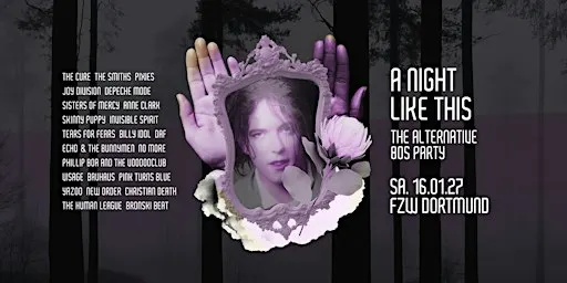 А NIGHT LIKE THIS • The Alternative 80s Party • FZW Dortmund