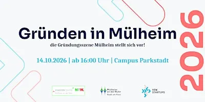 Gründen in Mülheim - die Gründungsszene Mülheim stellt sich vor