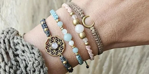Schmuck Workshop: Armband / Fußband mit Edelsteinen knüpfen