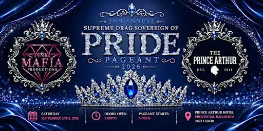 2ND ANNUAL SUPREME DRAG SOVERGIN OF PRIDE PAGEANT 2026