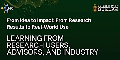 Idea to Impact Series: From Research Results to Real-World Use