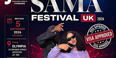 SAMA festival UK 05 September 2026