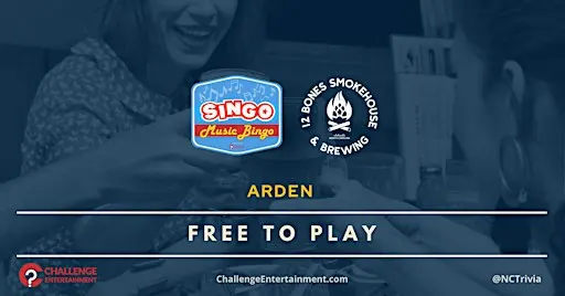 Weekly SINGO Music Bingo at 12 Bones Smokehouse & Brewing