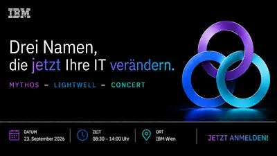 Drei Namen, die jetzt Ihre IT verändern: Mythos - Lightwell - Concert