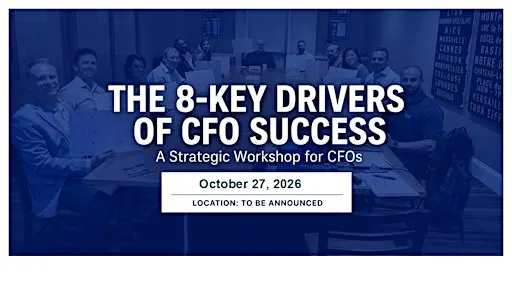 The 8 Key Drivers of CFO Success