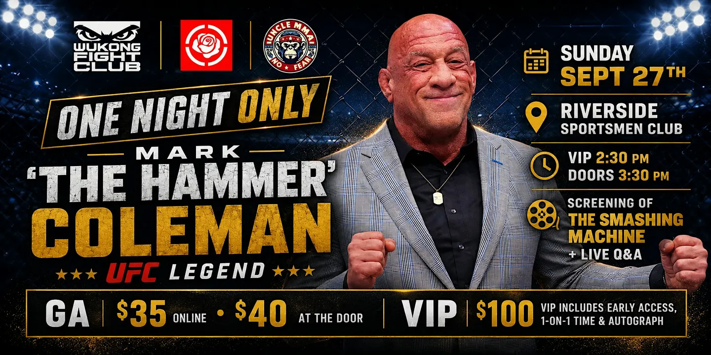 An Afternoon with UFC Legend Mark Coleman: Screening & Live Q&A