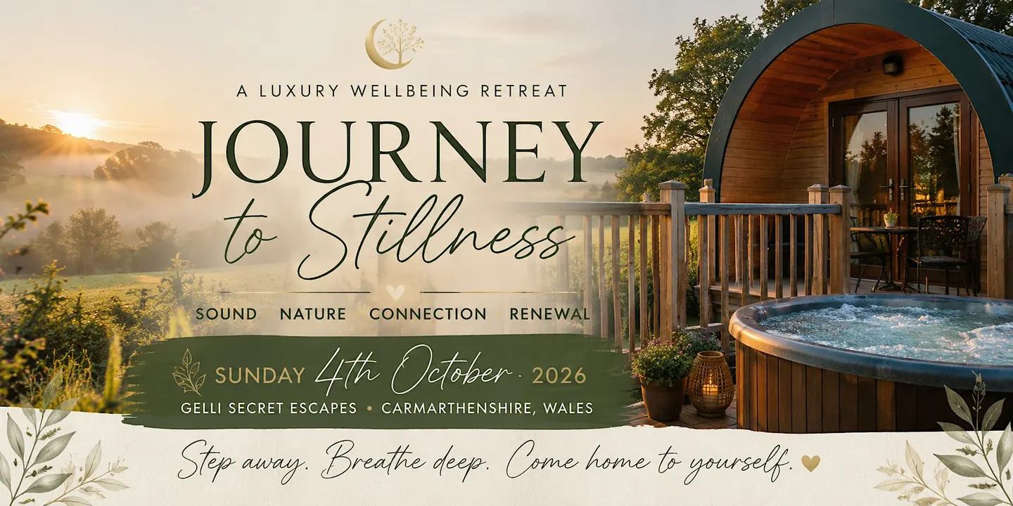 Journey to Stillness – A Luxury Day Retreat of Sound, Nature & Deep Rest