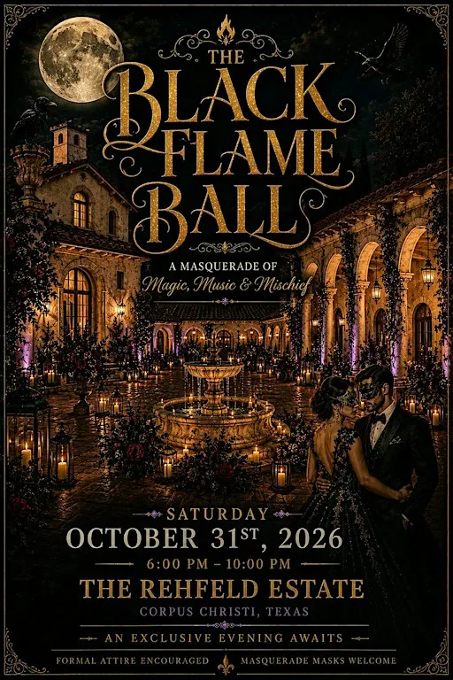 The Black Flame Ball: A Masquerade of Magic, Music & Mischief
