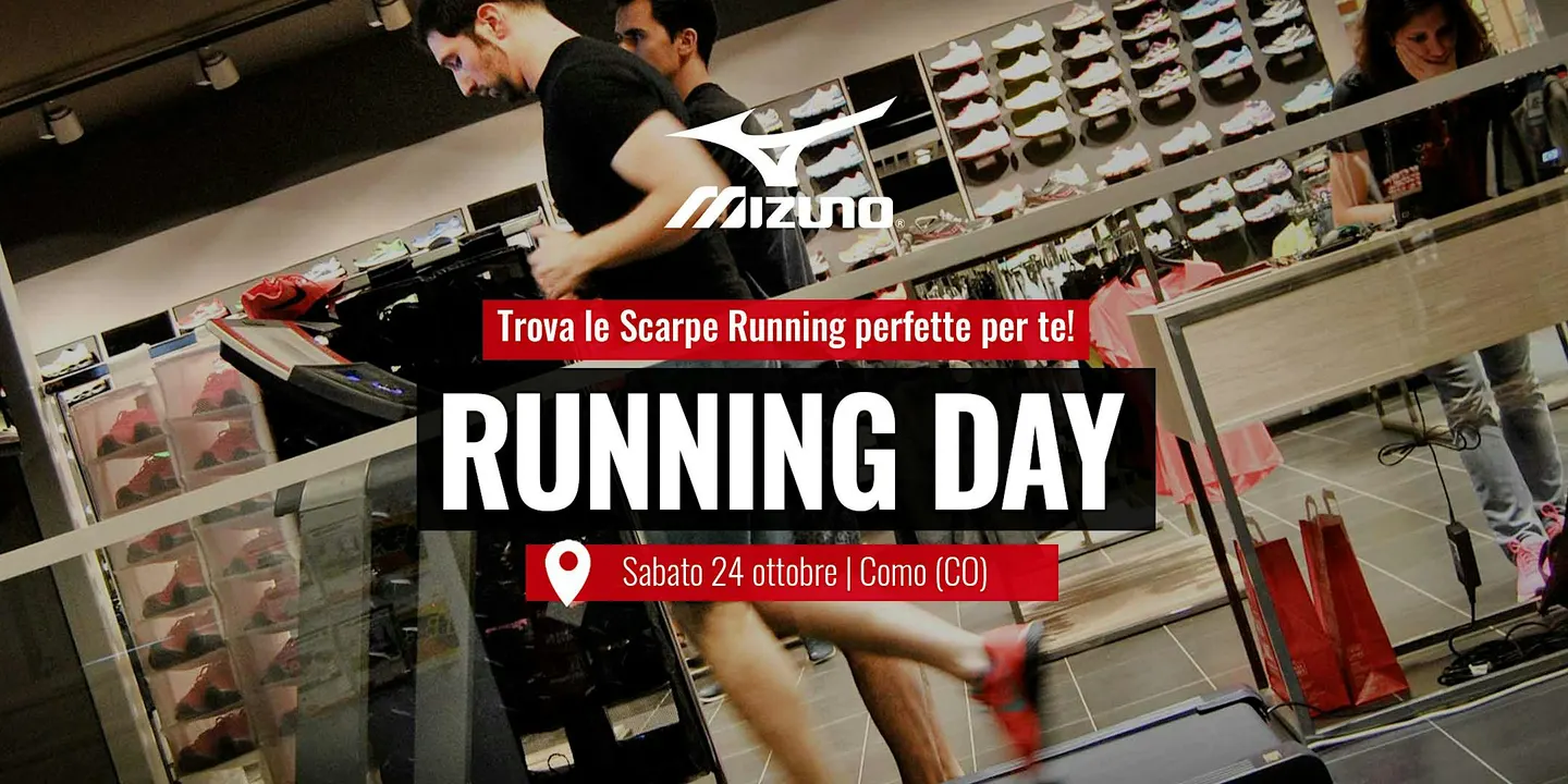 MIZUNO Running Day, Como - Sabato 24 Ottobre 2026