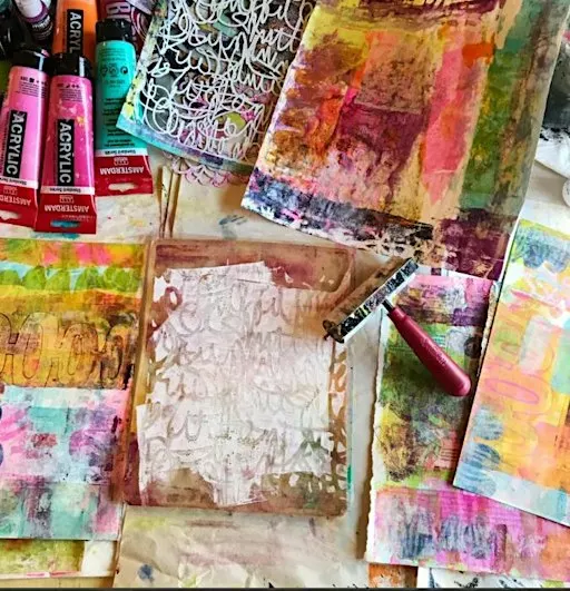 Beginner Gelli Printing Workshop