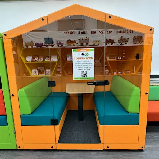 Darlington Libraries: Semi-private booth hire