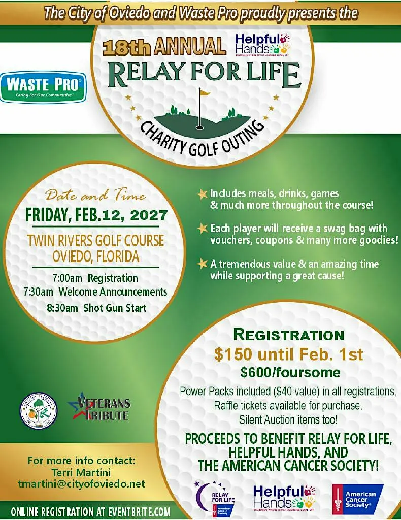 18th Annual Relay for Life Golf Outing