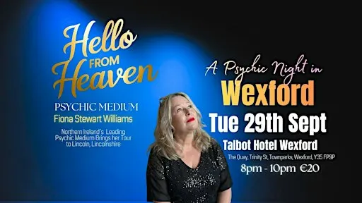 A Psychic Night in Wexford - Talbot Hotel Fiona Stewart-Williams