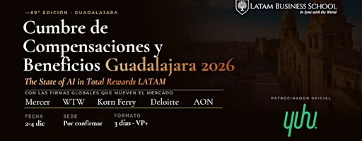 Cumbre de Compensaciones y Beneficios Guadalajara 2026