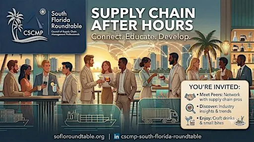 Supply Chain After Hours: Networking + Port Tour