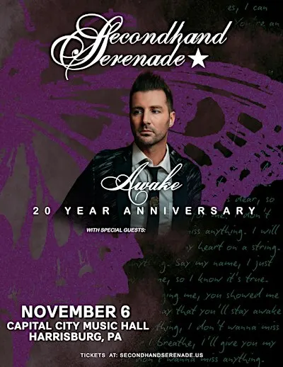 SECONDHAND SERENADE - Harrisburg, PA