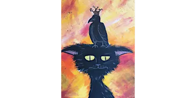 Raven King & Lenore - Paint and Sip in Sacramento | Classpop!™