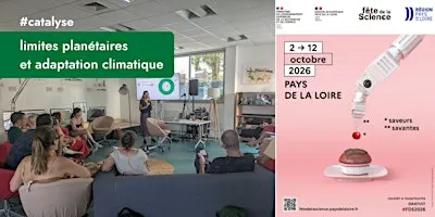 Conf' interactive (scolaires) : limites planétaires et adaptation climat