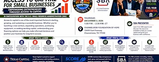 Access to Capital for Small Businesses