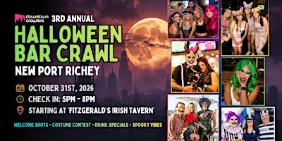 Halloween Bar Crawl 10/31 - NEW PORT RICHEY