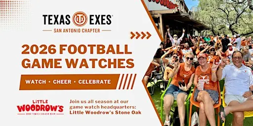 Texas vs. Mizzou Football Watch Party @ Little Woodrow’s Stone Oak