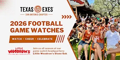 Texas vs. UTSA Football Watch Party @ Little Woodrow’s Stone Oak