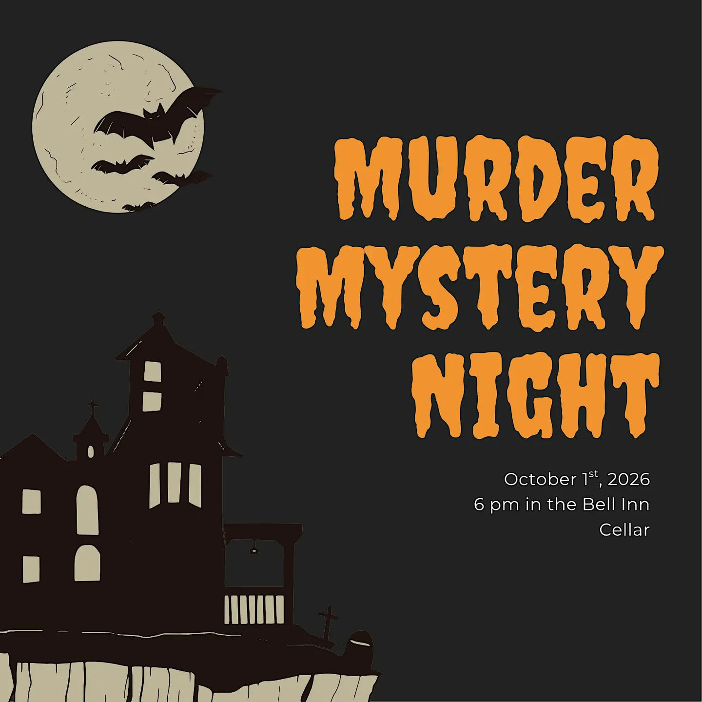 Speakeasy Murder Mystery Dinner - Halloweenboro