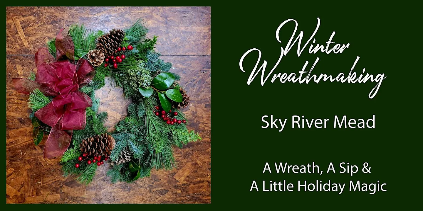 Winter wreath-making: Black friday, reimagined