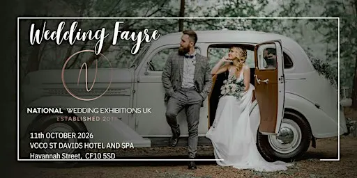 Wedding Fayre, Voco St Davids , Cardiff Bay , 11th Oct, The 5 star one!