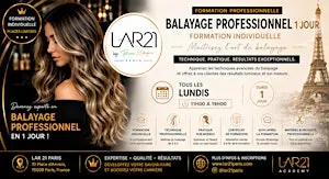 Formation Balayage Professionnel 1 Jour à Paris | LAR 21 Academy