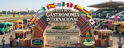 FIESTA DE LA GASTRONOMIA INTERNACIONAL - HIPODROMO DE SAN ISIDRO