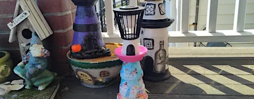Beachy or Haunted Solar Lighthouse Sunday Class