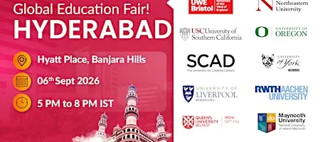 Collegepond's Global Education Fair - Hyderabad 2026
