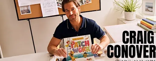 Signing with Craig Conover for PATCH WORK @ B&N 5th Ave, NYC!