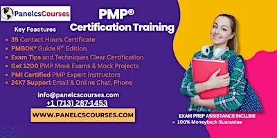 PMP Certification In-Person Training in San Antonio, TX