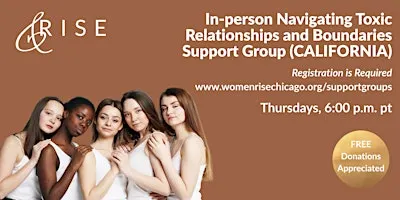 In-person Navigating Toxic Relationships and Boundaries Support Group