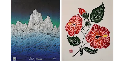 Jigsaw Printmaking, an introduction to multicolour linocut prints