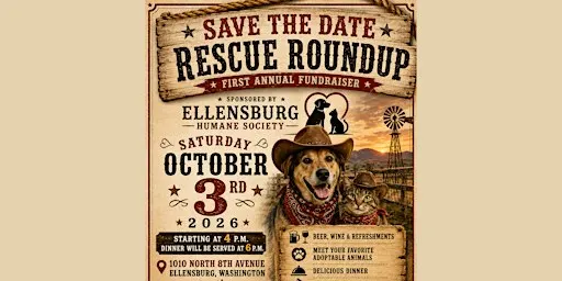 Ellensburg Humane Society's Rescue Roundup