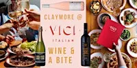 Wine & A Bite | Claymore Wines at Vici Italian Brisbane