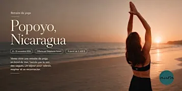 Retraite Yoga à Popoyo | 8–15 novembre 2026