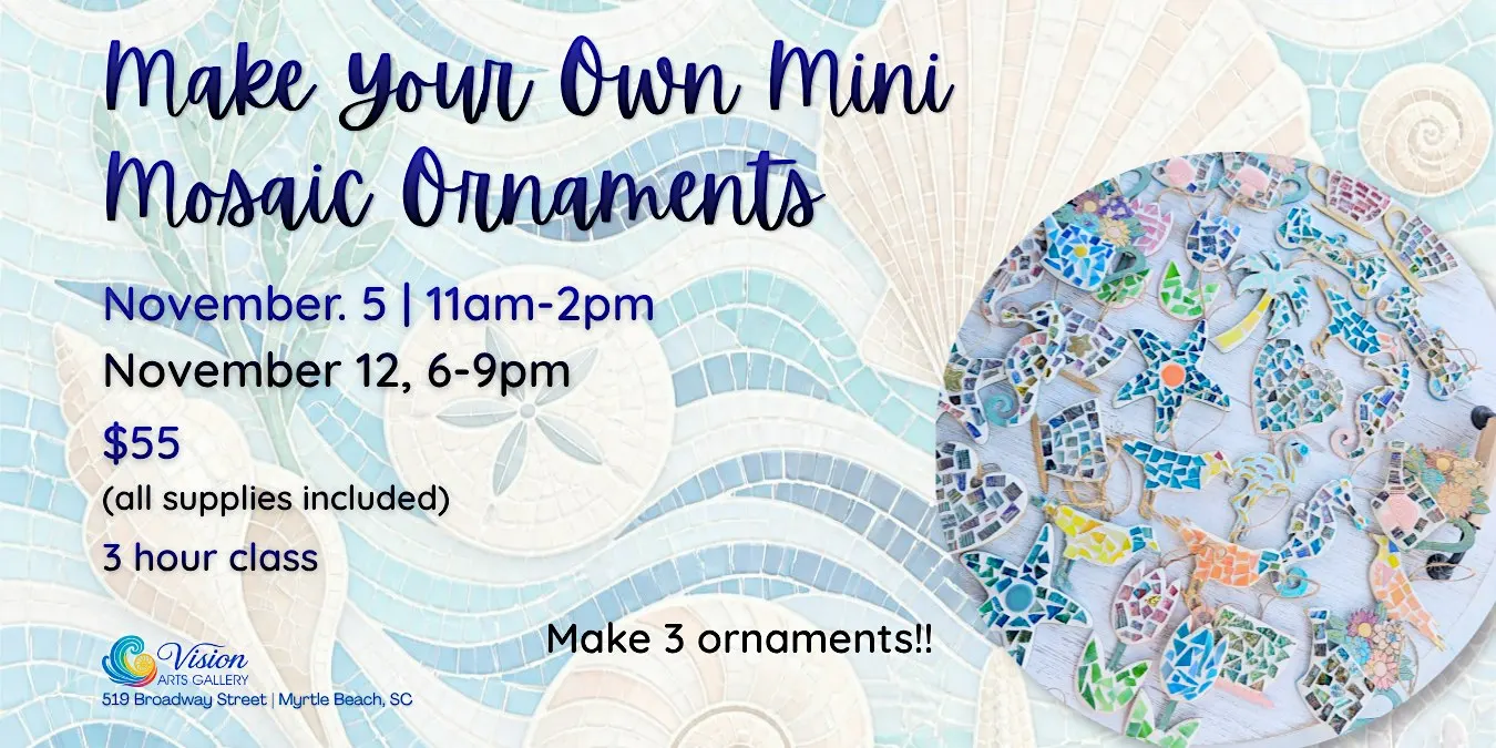Make Your Own Mini Mosaic Ornament