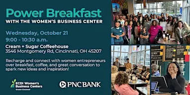 Power Breakfast with the Women's Business Center