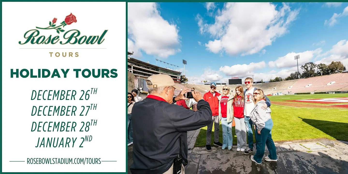 Rose Bowl Stadium Holiday Tours - December 27th, 10:30AM & 12:30PM