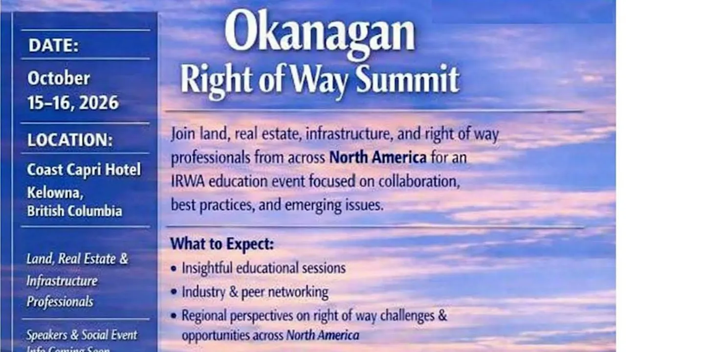 Okanagan Right of Way Summit