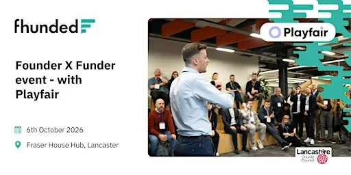 Fhunded - Founder X Funder event in collaboration with Playfair.