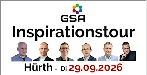 GSA-Inspirationstour in KÖLN-Hürth: 6 Redner:innen je 10 Min.