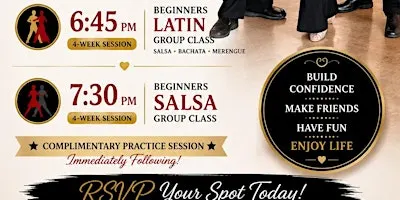 Beginners Latin Group Classes